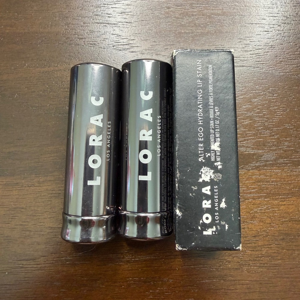 LORAC Alter Ego Hydrating Lip Stain Set Model